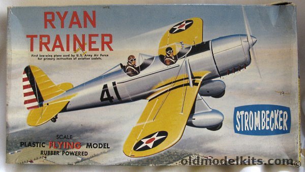 Strombecker 1/28 Ryan PT-19 USAAF Trainer - Flying Model 15 inch Wingspan, FM3-150 plastic model kit